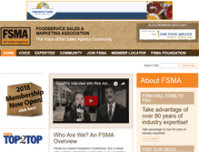 Tablet Screenshot of fsmaonline.com